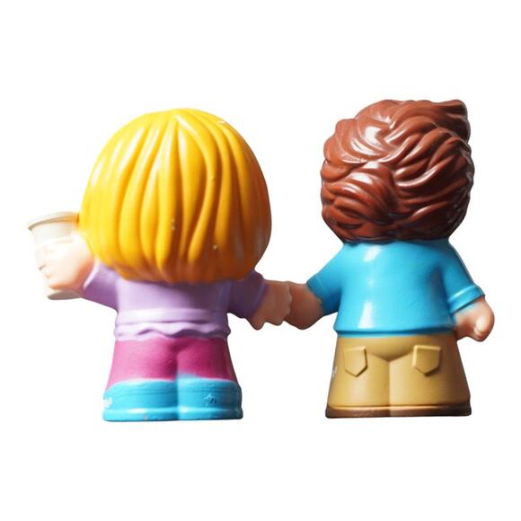 Fisher‑Price Little People Mother & School Teacher Replacement Figures 2PK EUC - Picture 2 of 12